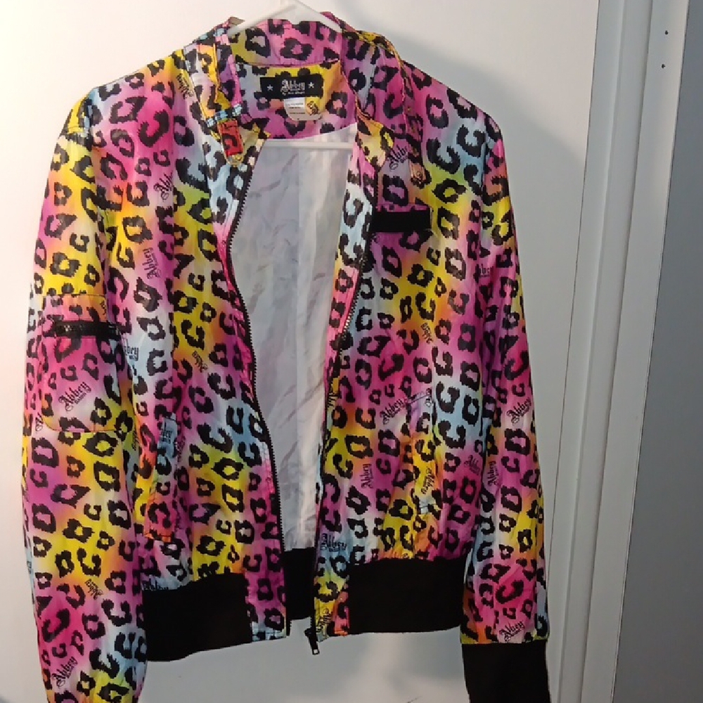 Abbey Dawn Multicolor Leopard Print Jacket - Picture 6 of 6